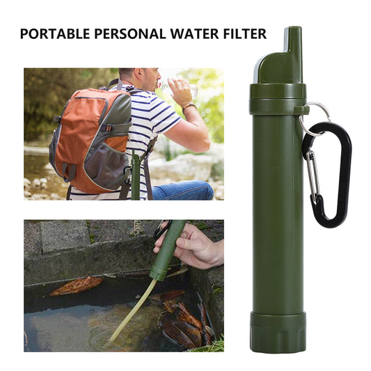 Survival Water Filter For Camping And Hiking