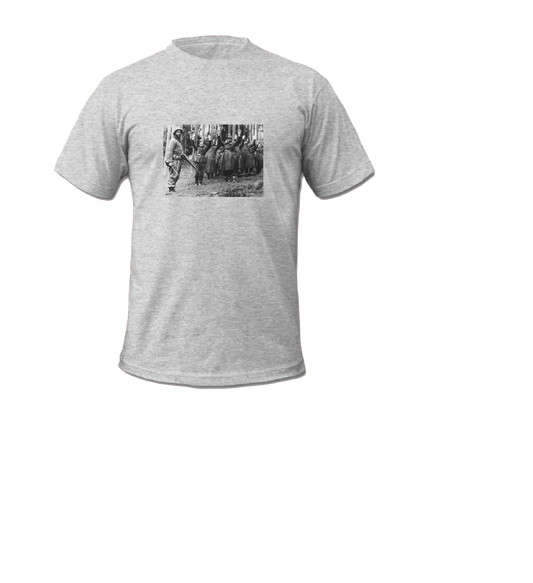 WW2 African Amercian Solider With German POW's Unisex T-shirt ON SALE