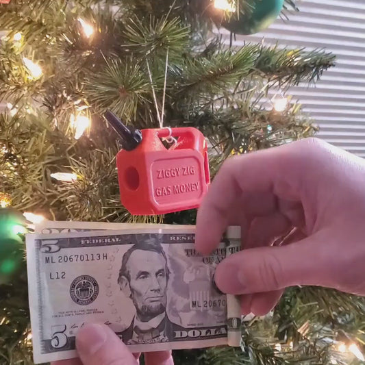 Gas Money- Christmas Tree Or Car Ornament
