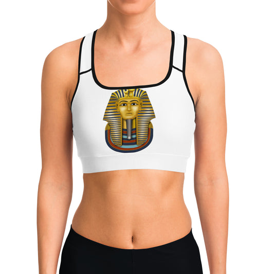 Egyptian Sports Bra Front and Back Print- Adult Woman