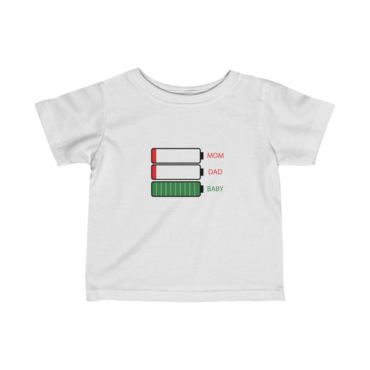 ' Fully Charged 'Infant Fine Jersey Tee
